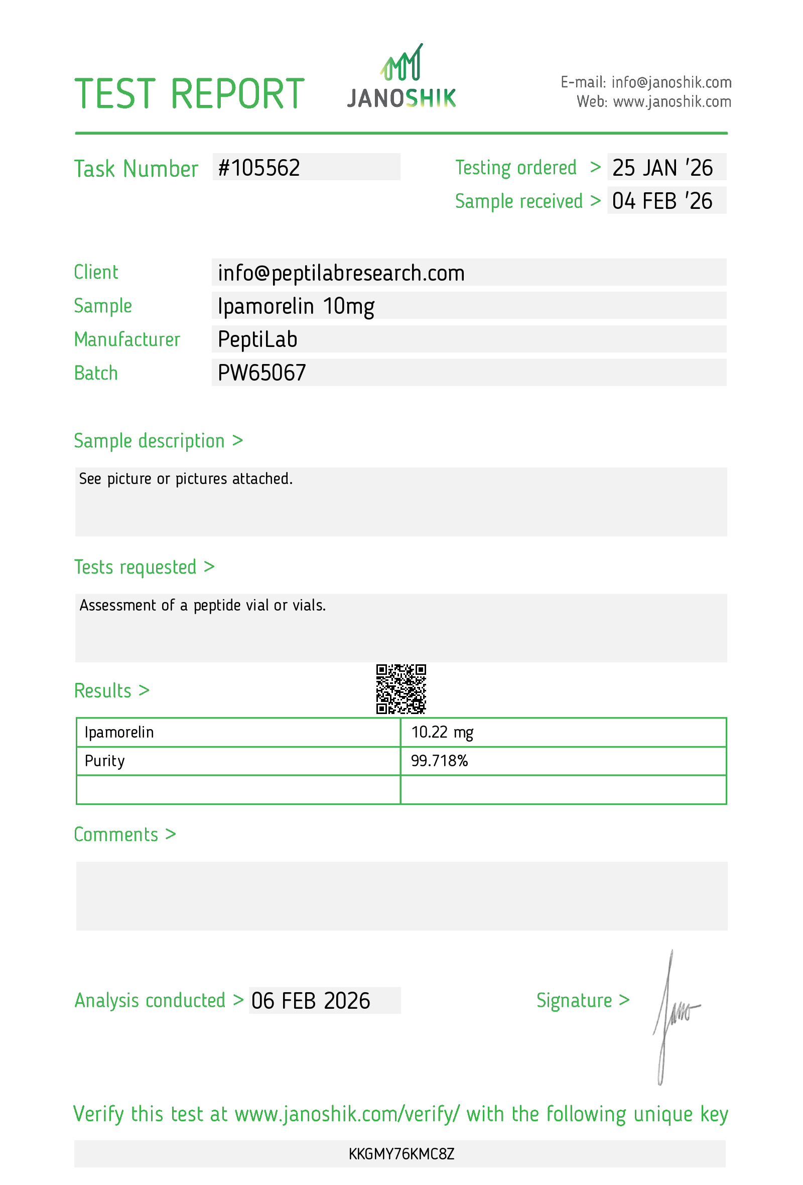 Ipamorelin 10mg